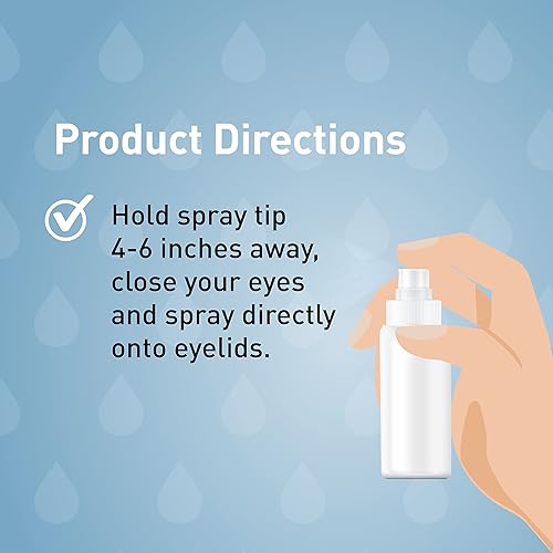 Miniatura 4 de OCuSOFT Retaine Liposome Spray 0.5 fl oz, spray de párpados para párpados irritados asociado con blefaritis, ojos secos y disfunción de la glándula