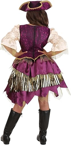 Miniatura 3 de Disfraz de pirata púrpura prémium para niños