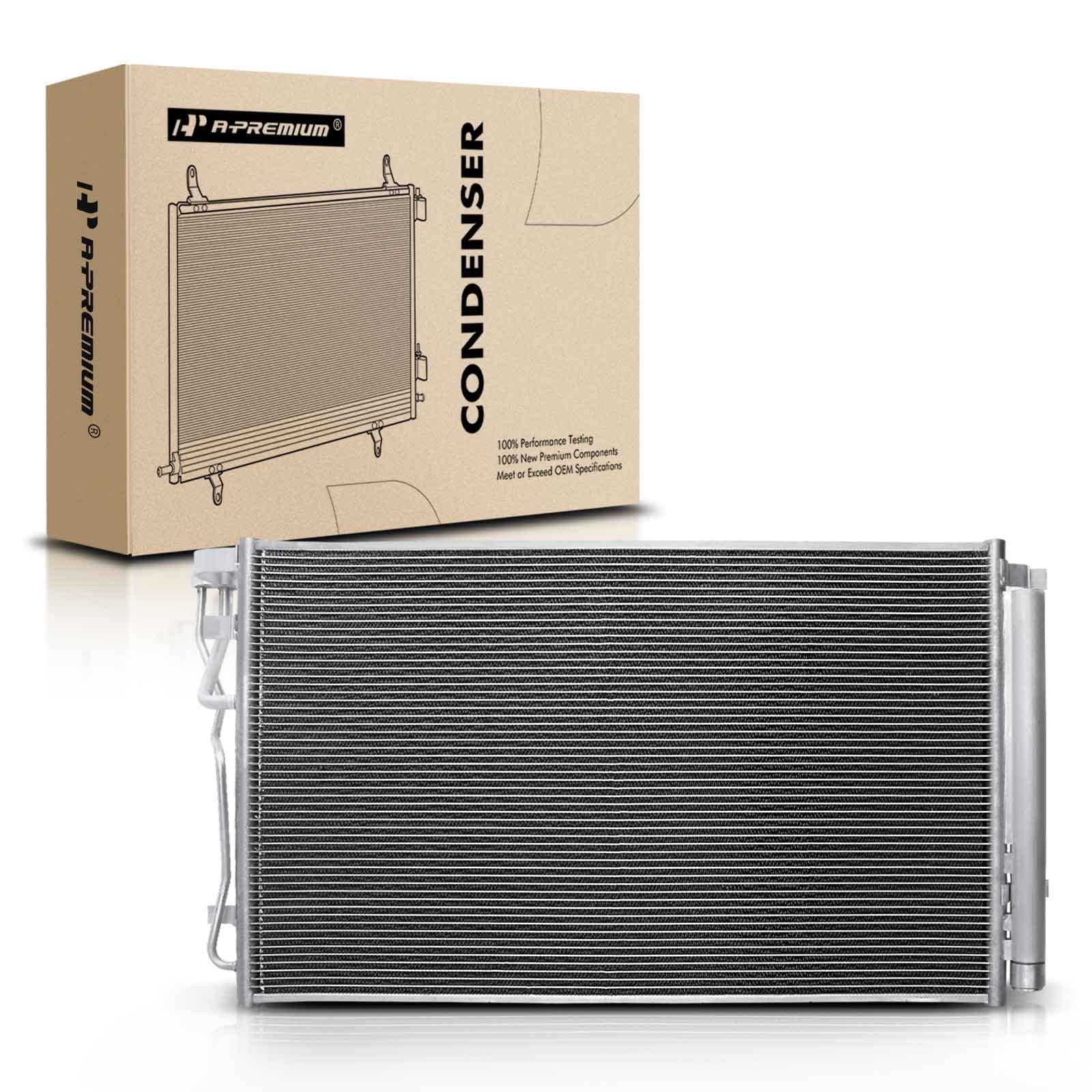 A/C Condenser & Receiver Drier Assembly For 2015-2018 Toyota Yaris