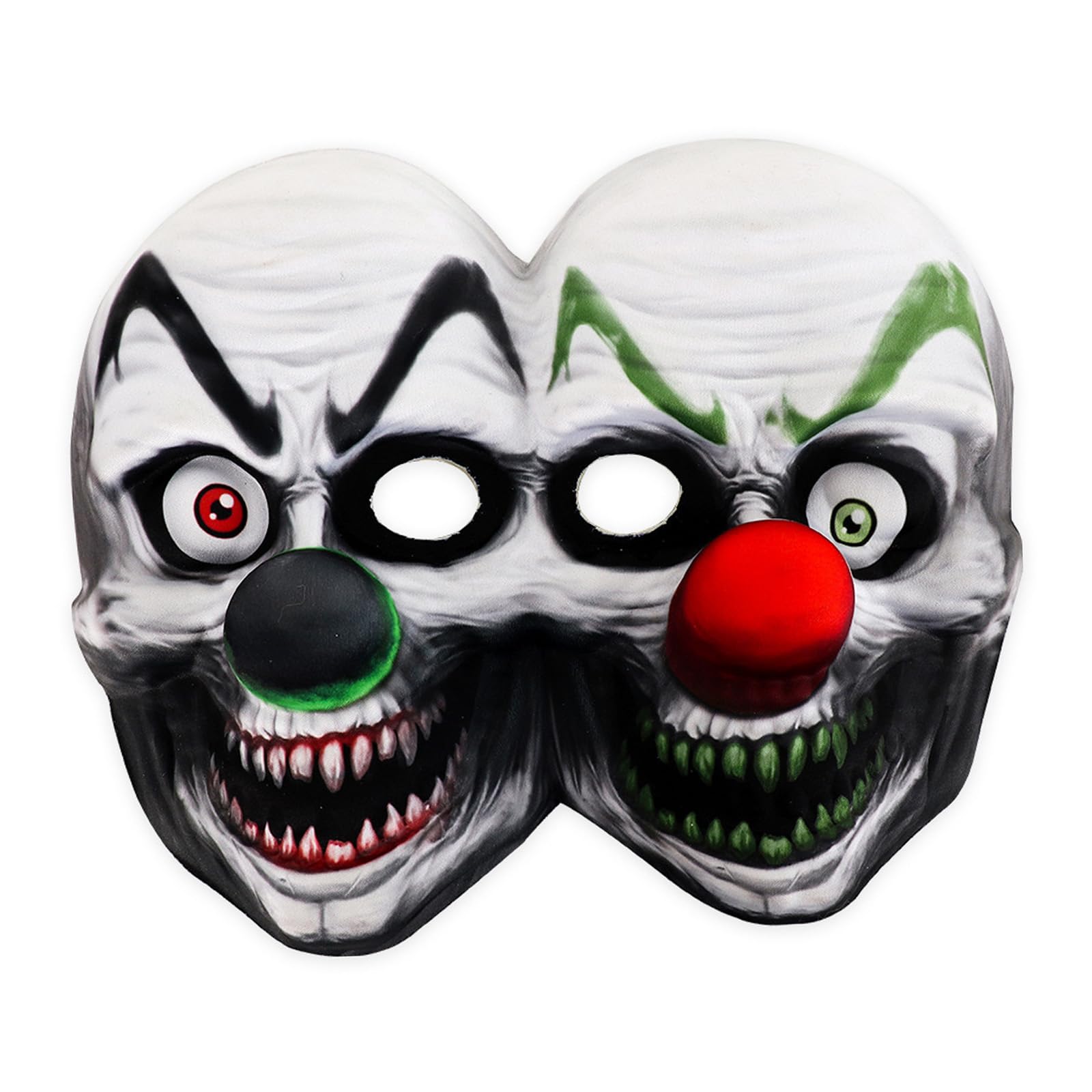 Ljmyy Clown with Masquerade Cosplay Masked Party Masked Halloween Clown Costume for Women Men Gifts