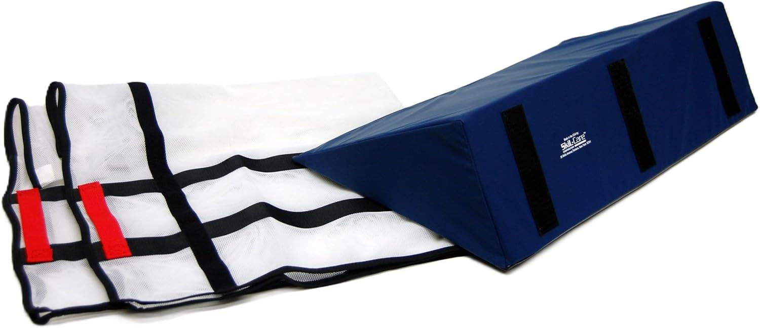 Skil-Care 30-Degree Bed System, 16" L Wedges, 50"x48" Mesh Sheet - Coccyx Relief, Low Air Loss Compatible, 556053