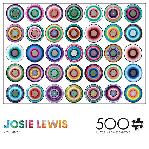 Miniatura 3 de Buffalo Games - Josie Lewis - Vinilo vívido - Rompecabezas de 500 piezas para adultos rompecabezas desafiante perfecto para noches de juego - 500