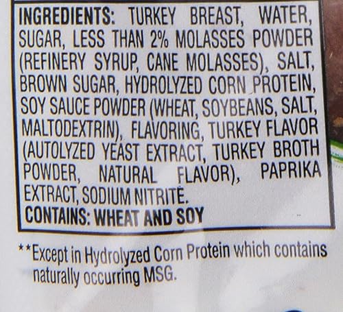 Miniatura 5 de Jack Link's, Carne seca de pavo original, bolsa de 3.25 onzas (paquete de 4)