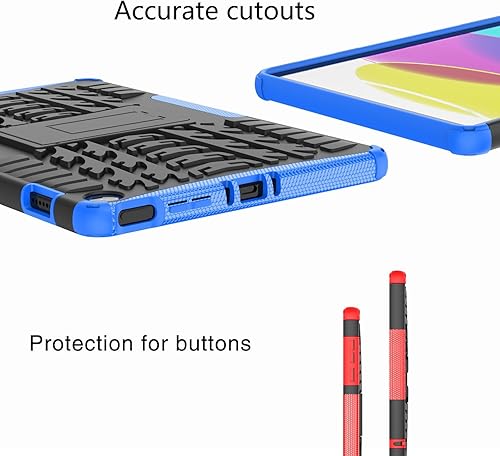 Miniatura 4 de Funda para tablet Kindle Fire Max de 11 pulgadas versión 2023, funda resistente con función atril (azul)