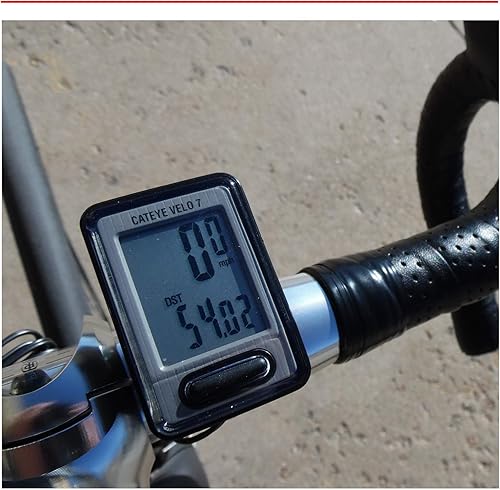 Miniatura 8 de CatEye, Velo 7 computadora de bicicleta con odómetro y velocímetro