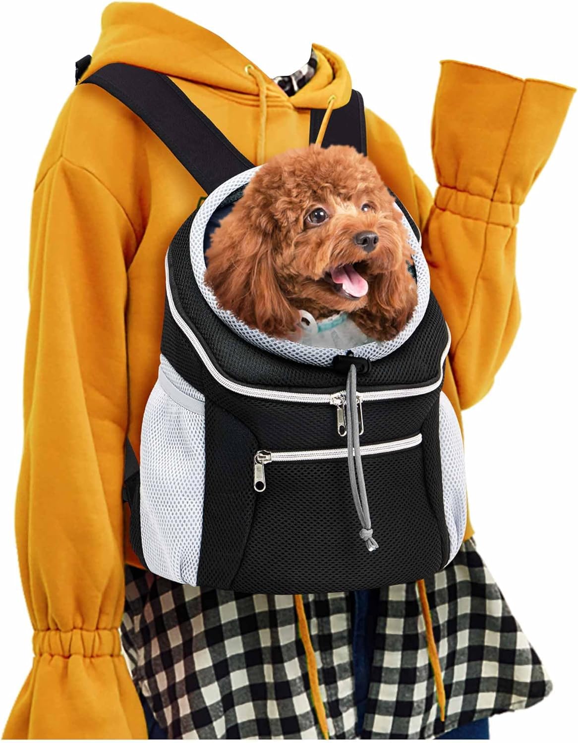 Small Dog Carrier Backpack Pet Dog Carrier Front Pack