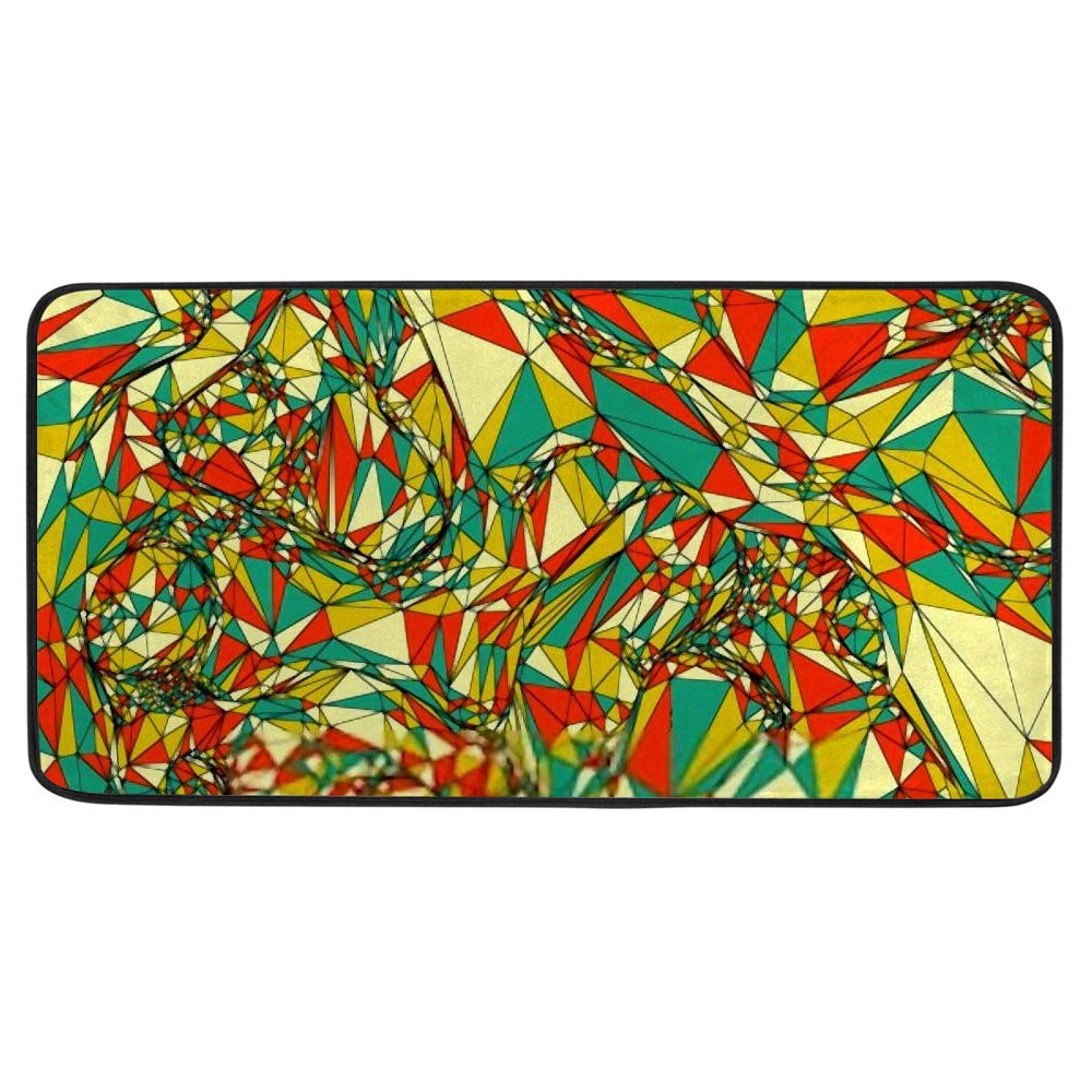 Tapis de cuisine antidérapant coloré pour cuisiner en toute sécurité