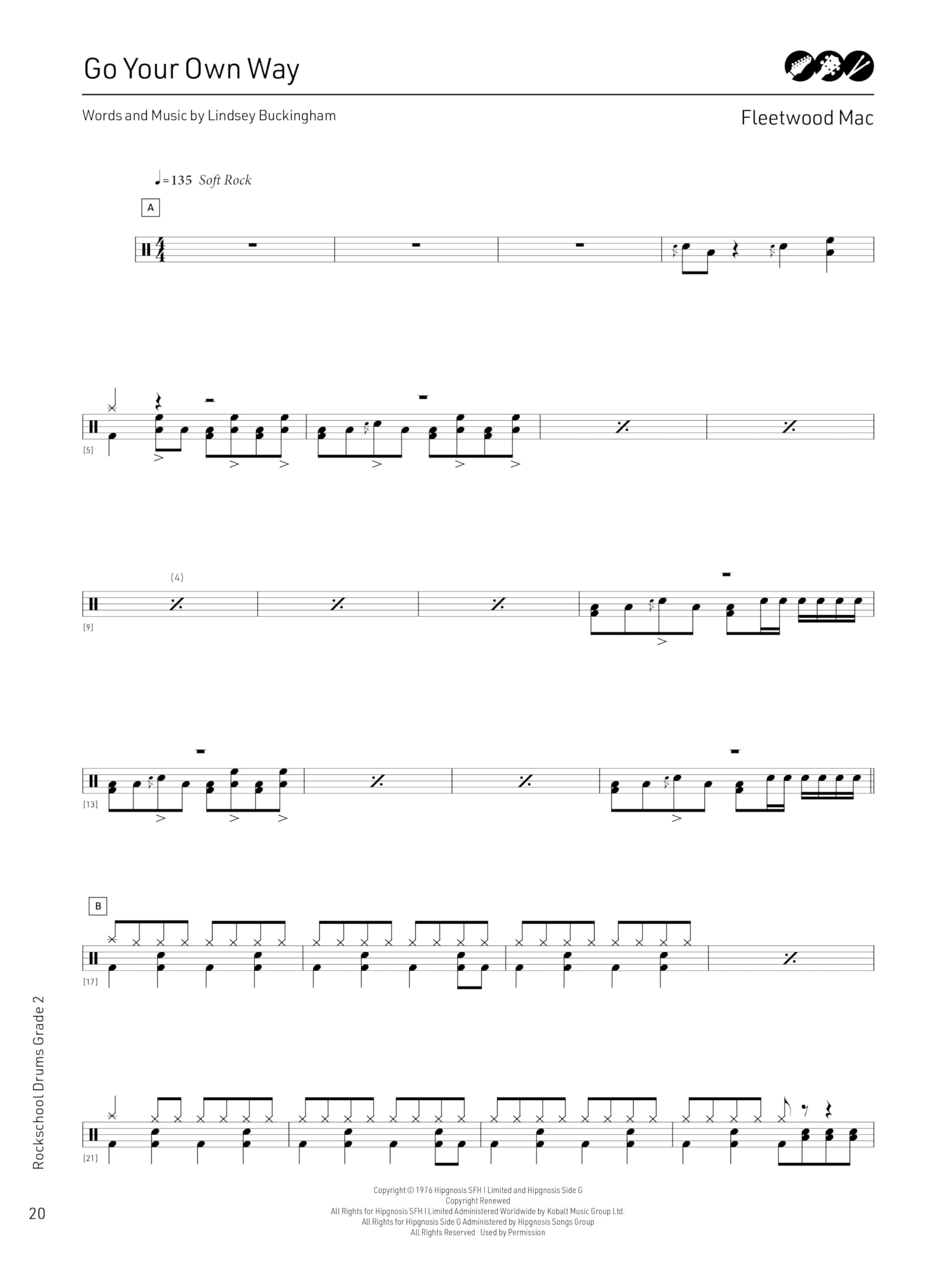 Rockschool Drums Grade 2 (2024)