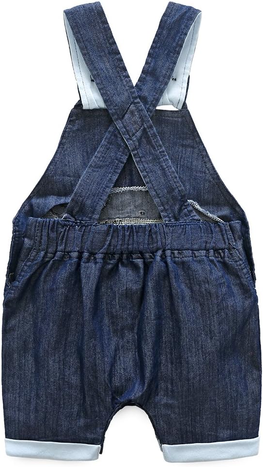 Whale Jeans Romper Set with Blue T-Shirt for Baby Nigeria Ubuy