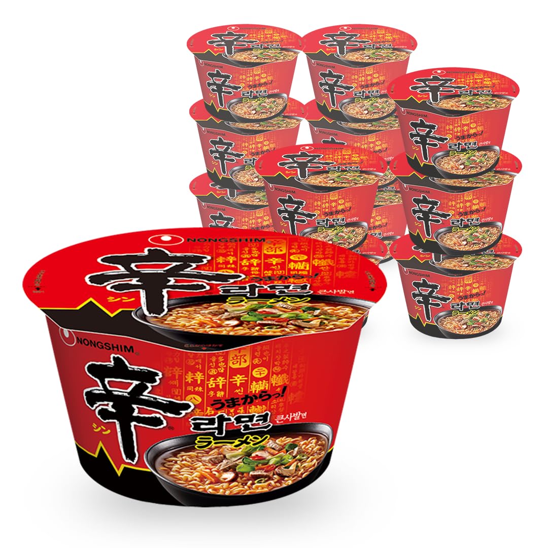 Amazon.co.jp: Nongshim 農心 公式 辛ラーメン カップ ラーメン