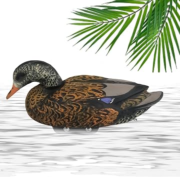 Motion Duck Decoys | 13.39x6.1x6.89 inches Floating Duck Model Decoration | Mallard Decoys Model | Waterfowl Deception Mastery for Garden Outdoor Camping Backyard Patio Pond Pool