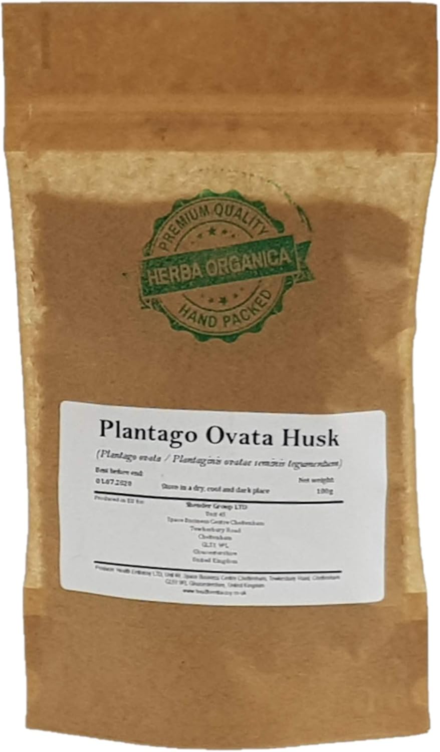 Herba Organica Plantago Ovata Husk (200g)