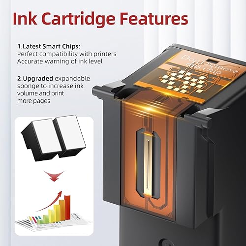 Miniatura 4 de PG-275XL Compatible para Canon PG-275 Cartucho de tinta negra para Canon 275 Cartuchos de tinta negra 275 275XL para Canon PIXMA TS3722 TR4720