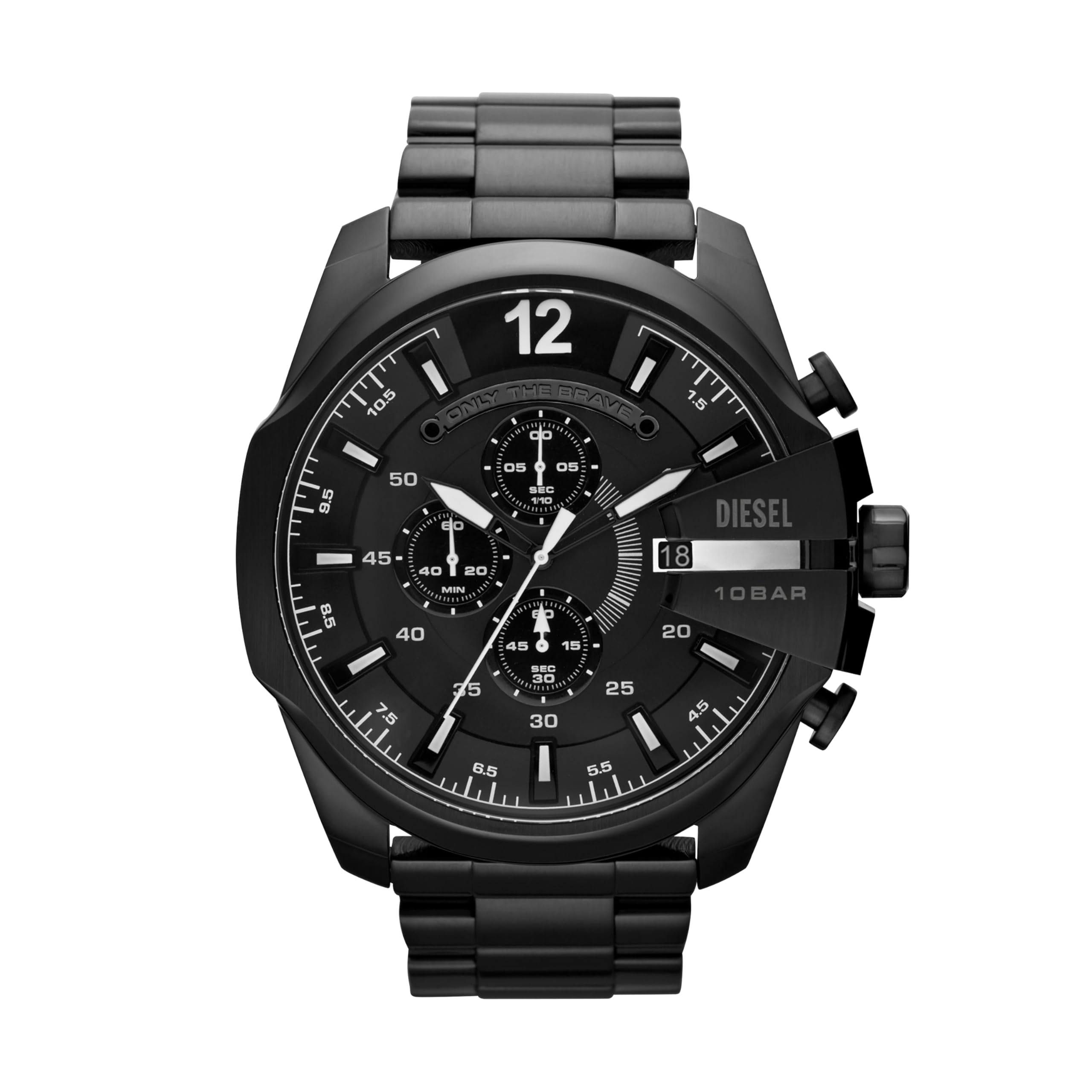 DieselMens Quartz Watch, Analog Display and Stainless Steel Strap, DZ4329