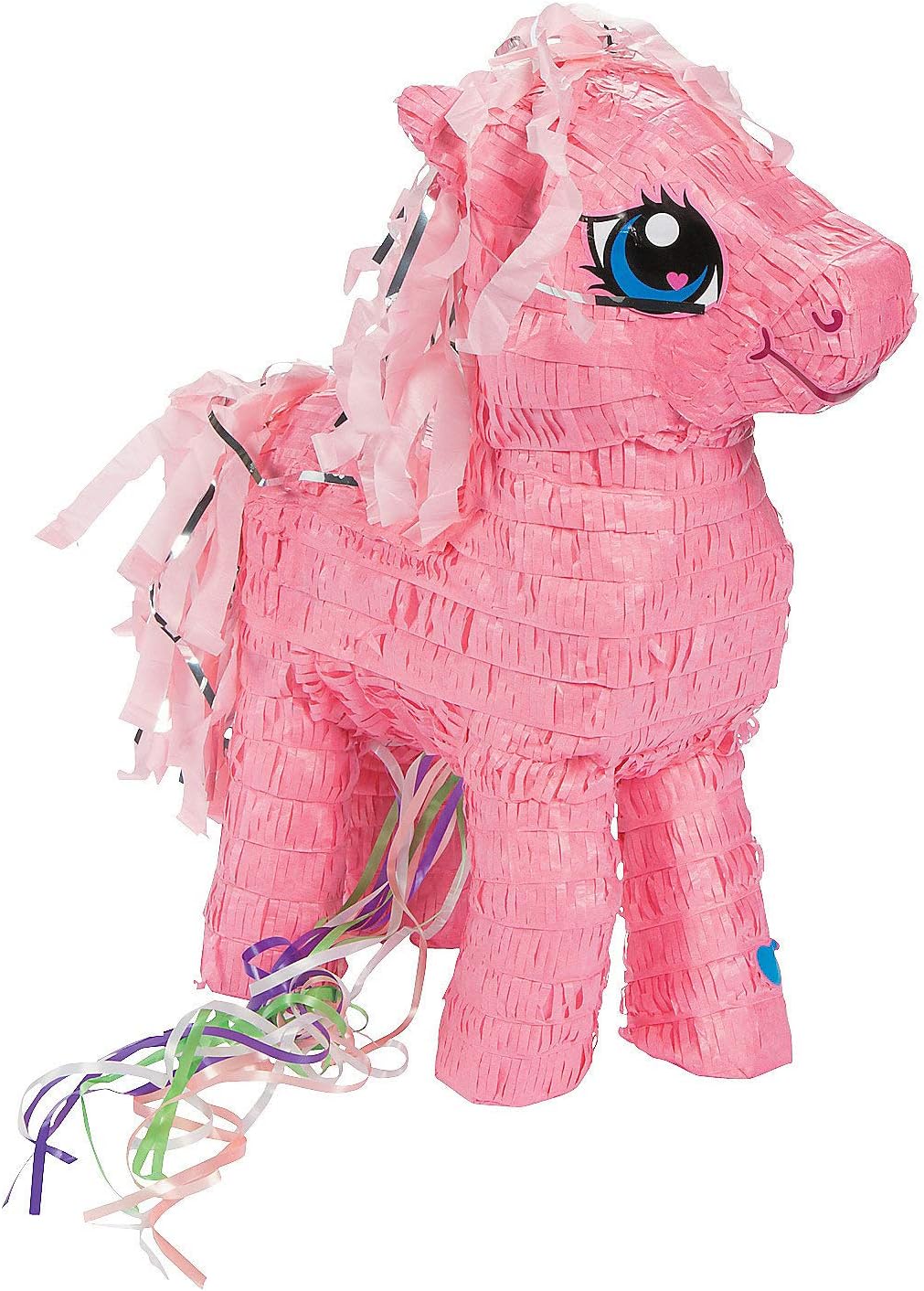 My Little Pony Pinkie Pie Pull String Pinata - 16" x 9.5", 1 Pc