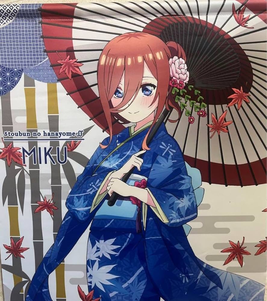 【A賞】五等分の花嫁 カジノ 特大タペストリー 三玖 A賞 池袋PARCO 五等分の花嫁 中野三玖 カジノ 特大タペストリー 三玖