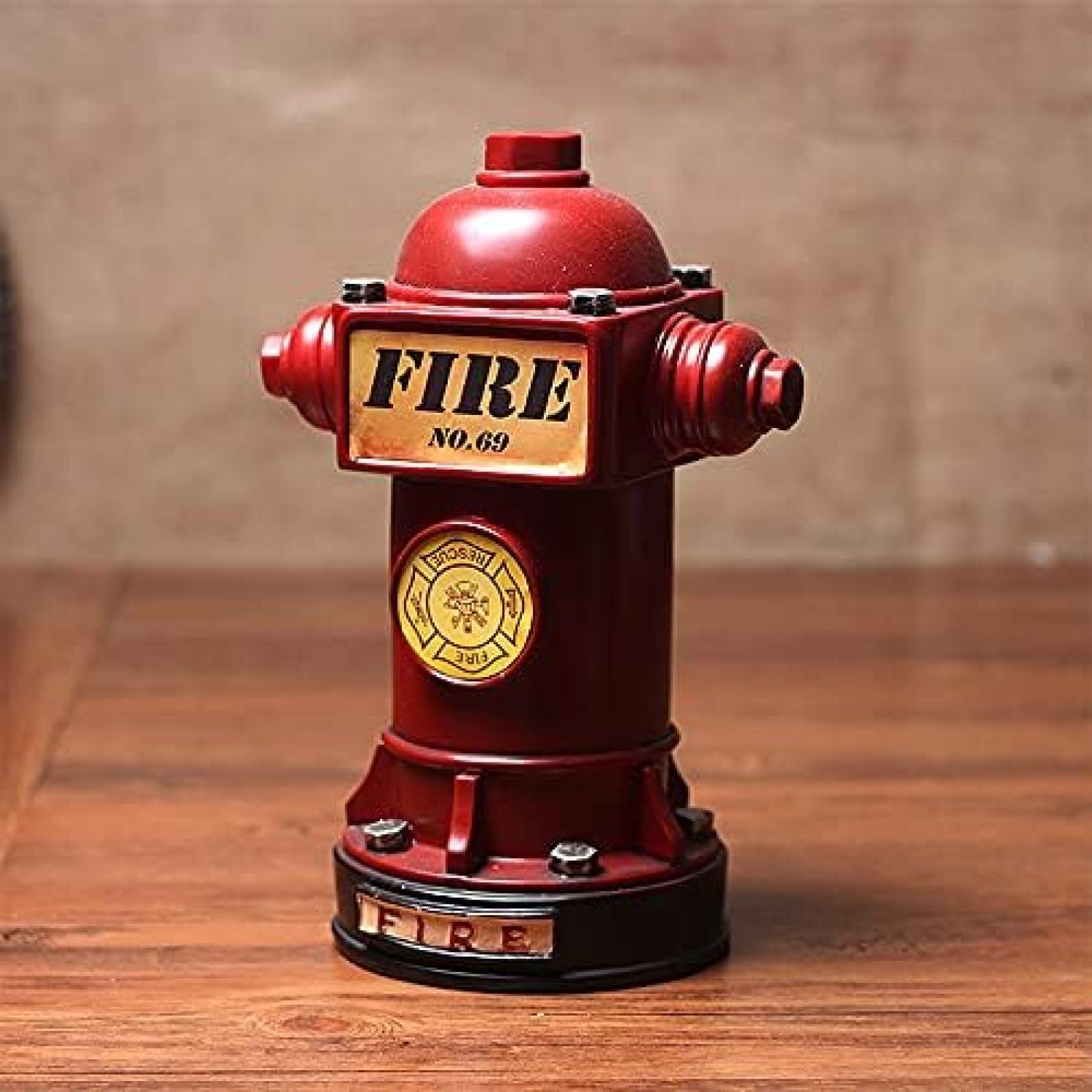 American Industrial Style Retro LOFT Feuerhydrant Home Kreative Requisiten Bar Dekorationen Display Merchandise Ornamente,Rot