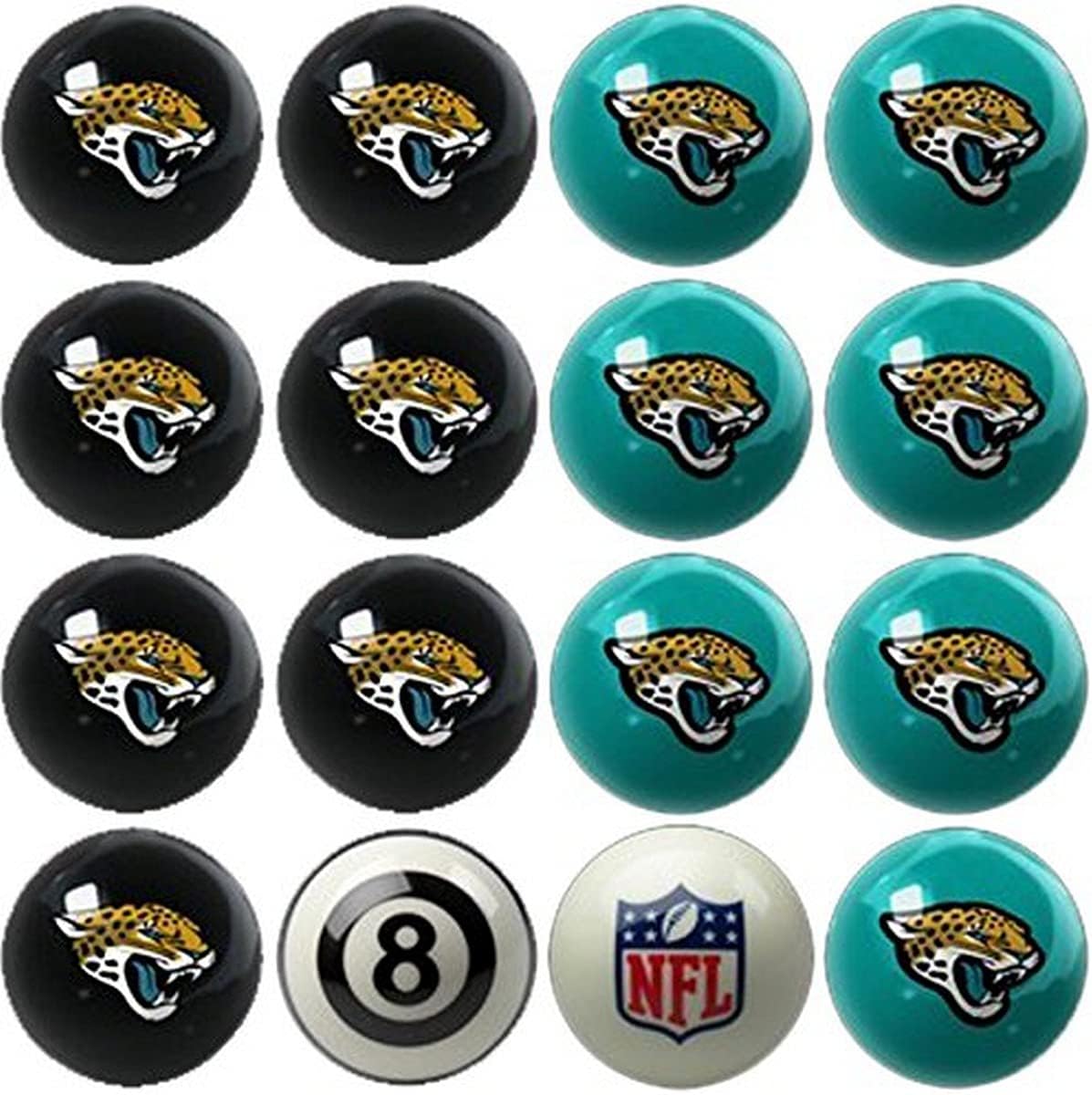 Imperial Officially Licensed NFL Home vs. Away Team Billiard/Pool Balls, Complete 16 Ball Set