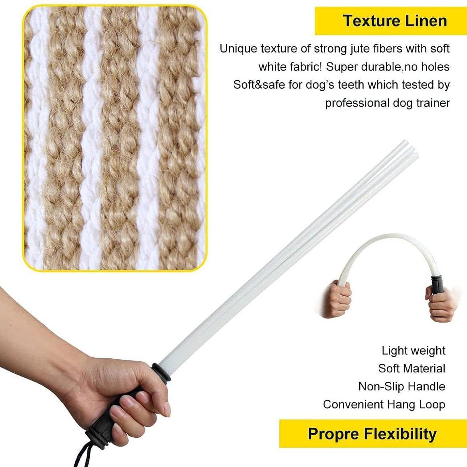Juguete para morder con Funda para Brazo, Equipo confiable para Entrenamiento de Agilidad, Palo Interactivo de 57 cm. Suministros para Mascotas.