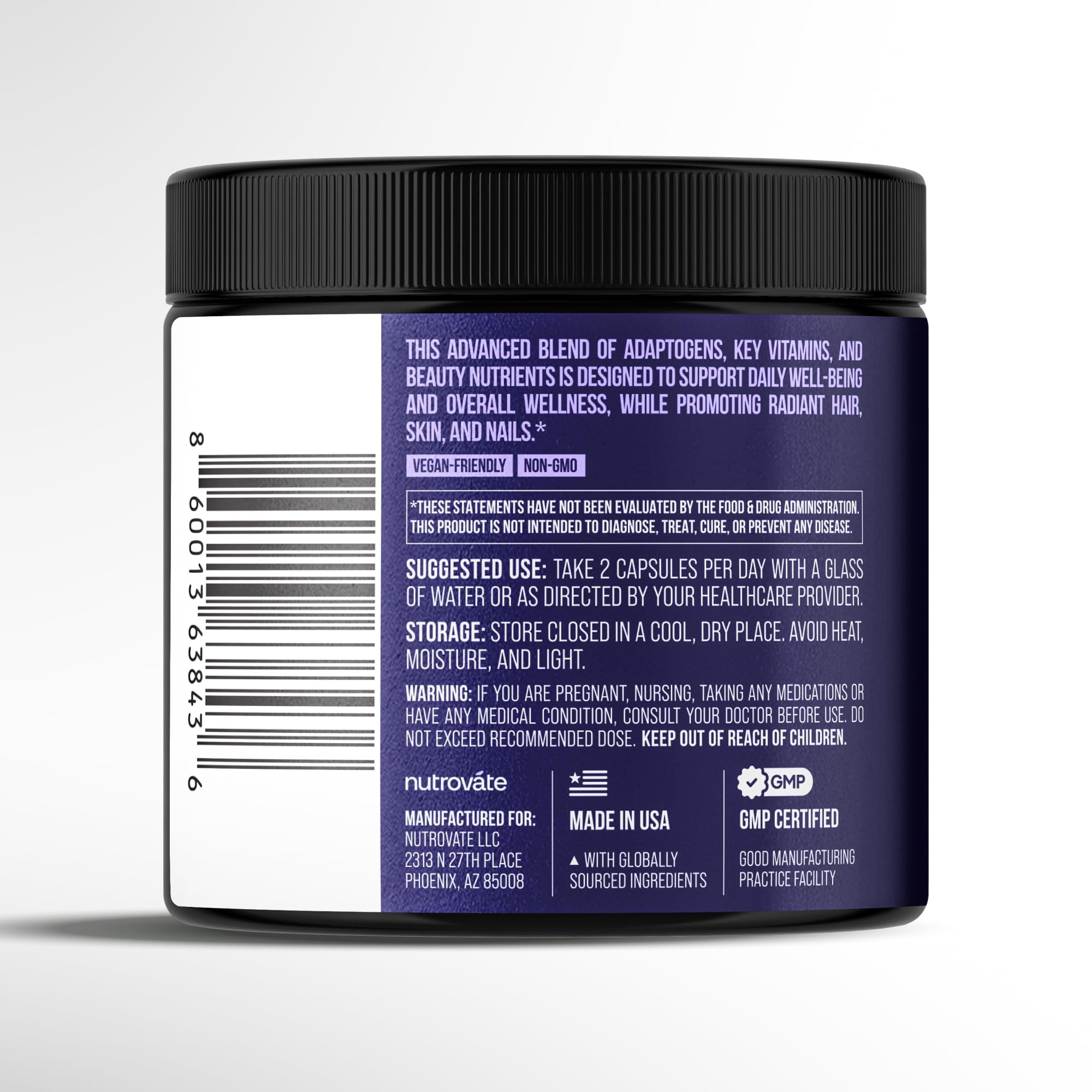 Cortisol Supplement for Women with Rhodiola Rosea, Ashwagandha, & Magnesium — Amazon image 10