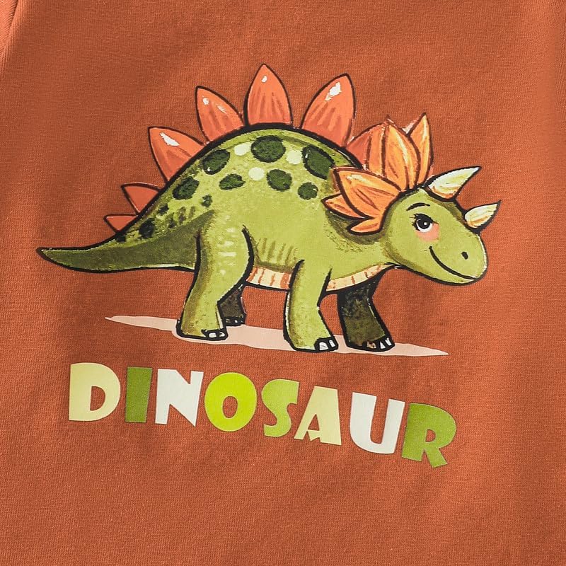 Newborn Baby Bodysuits Boy Clothes Essentials 3 Pack Short Sleeve Infant Summer Outfits Dinosaur Gifts Set