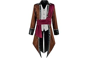 Men's Medieval Steampunk Pirate Costume