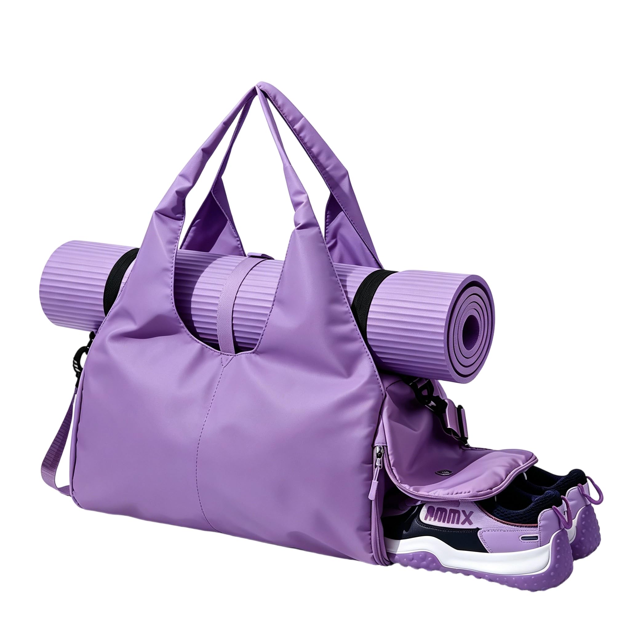 Bolsa para esterilla de yoga HEYANN con zapatillero, ideal para fitness y natación 8