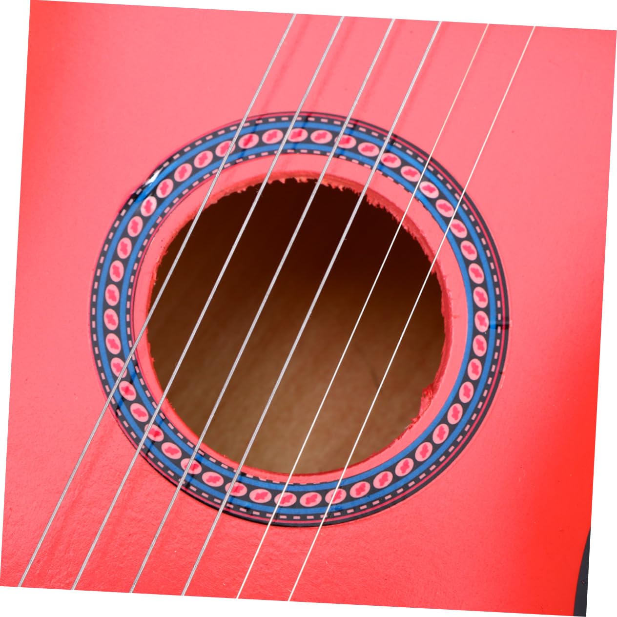 Chitarra per Bambini in Pollici Legno 21 Rosa
