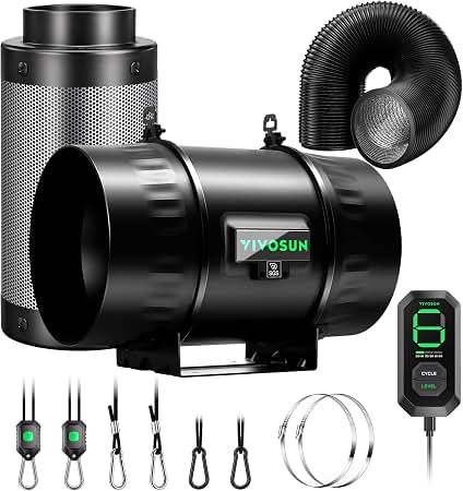 8 Inch Grow Tent Ventilation Kit