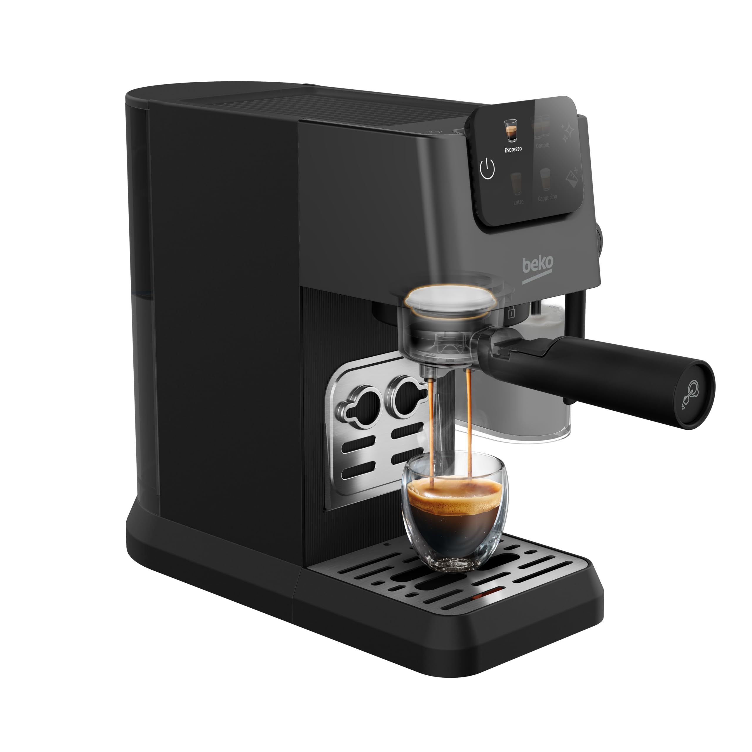Beko Machine Expresso - compatible café moulu, capsules et dosettes