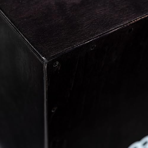 Vista 39 de Jam Cajon - Caja de tambor con caja y tono bajo para música acústica, fabricado en Europa, madera de abedul báltico, toca con tus manos, 2 años