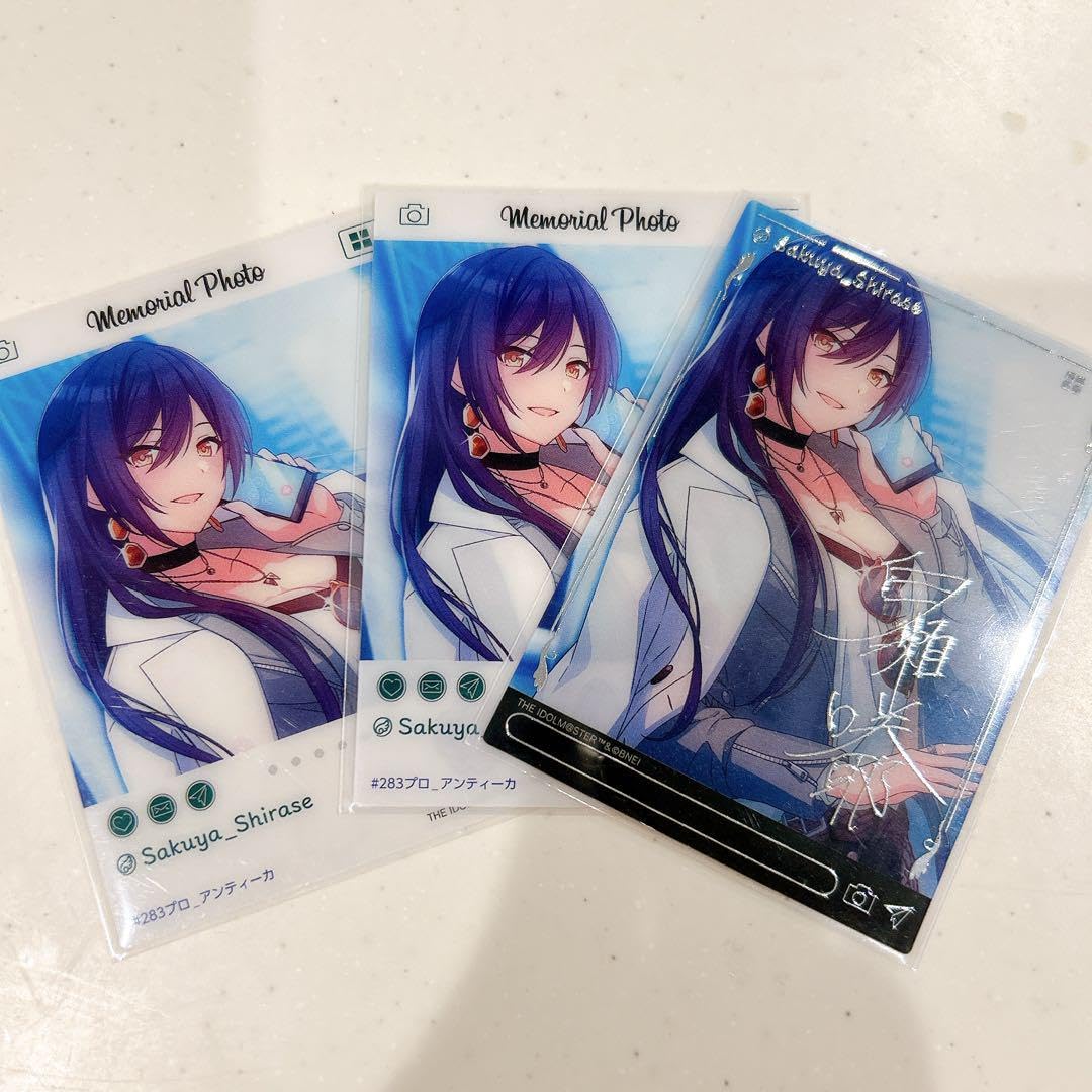 Amazon.co.jp: シャニマス 白瀬咲耶 エモカ サイン セット : 文房具