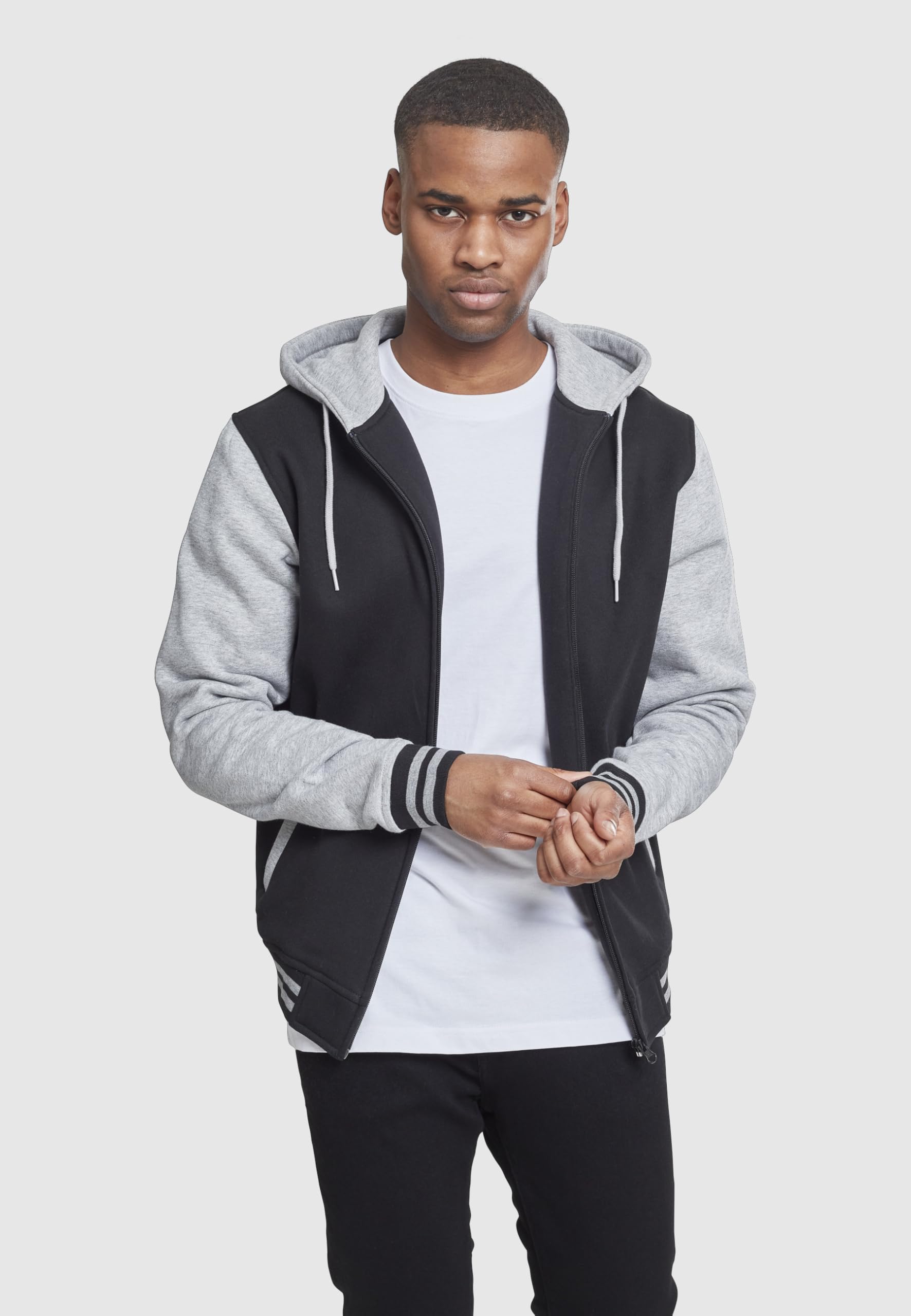 Urban Classics Bluza z kapturem Mężczyźni 2-tone Zip
