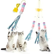 cat string door toy