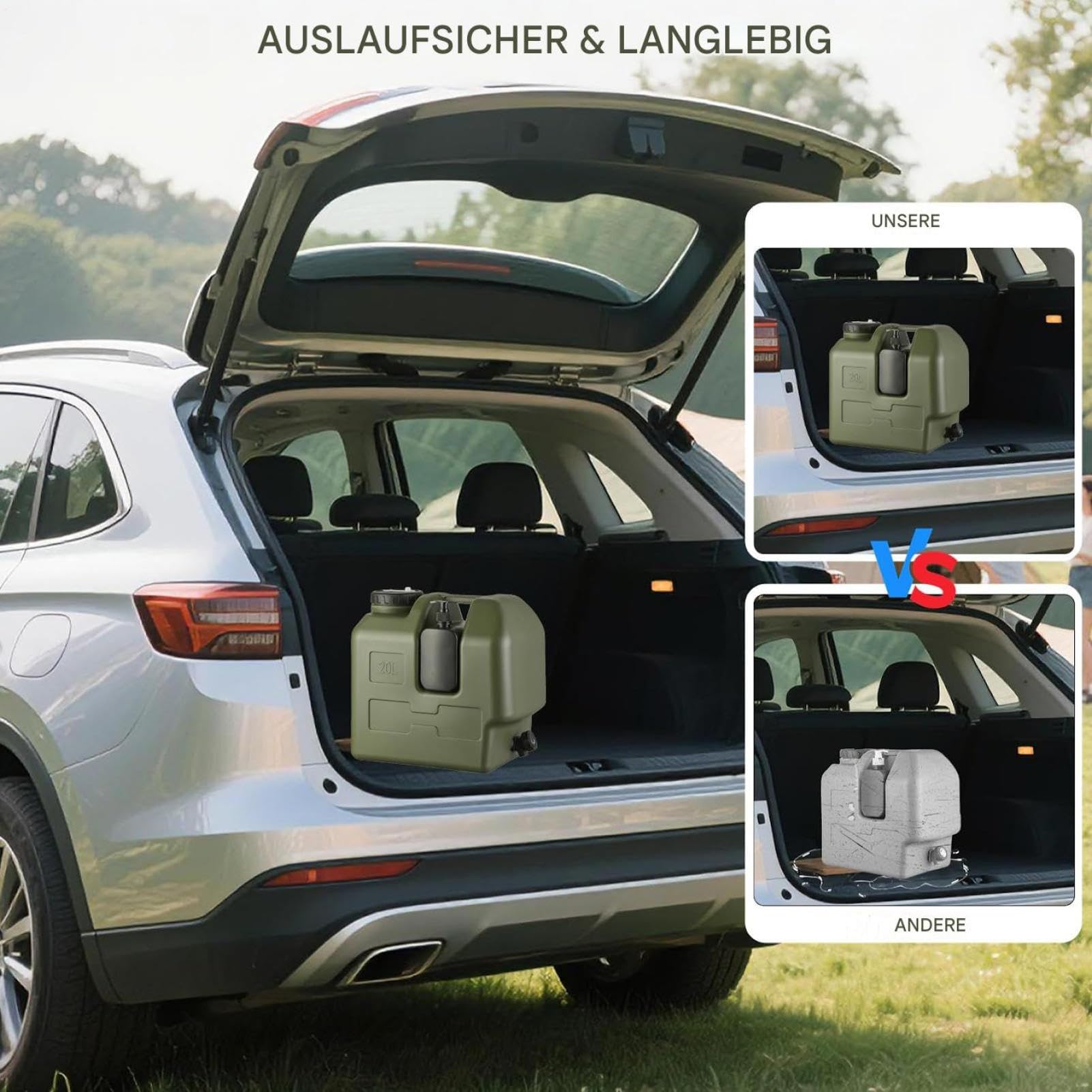 Generisch Wasserbehälter Mit Auslaufhahn 20 Liter Mit Handseifenspender