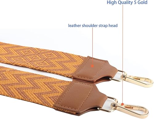 Miniatura 6 de Correa ancha para el hombro, correas ajustables para el hombro, correa para bolso, bolsa de lona, correas de hombro de repuesto