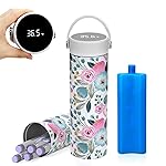 YOUSHARES Insulin Cooler Travel Case - 48H Verified Cooling with Temperature Display, TSA Approved Diabetic Medication Pen Vials Refrigerator with / Digital Temp Display, Portable for 1-7 Pens