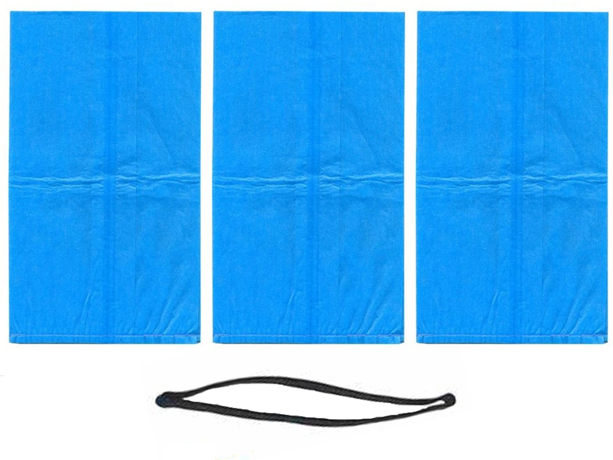 MaxLLTo3 Pack Replacement 45-0389-2 Vacuum Bags for Koblenz RT-3 DV-3 PV-100K PV-2HD PV-5HD PV-250K PV-2000 PV-330K2 PV-3000 PV-500K PV-5000 PV-600K SM-2 SM-6000 WD-20S WD-200B WD-250S2 WD-300K2