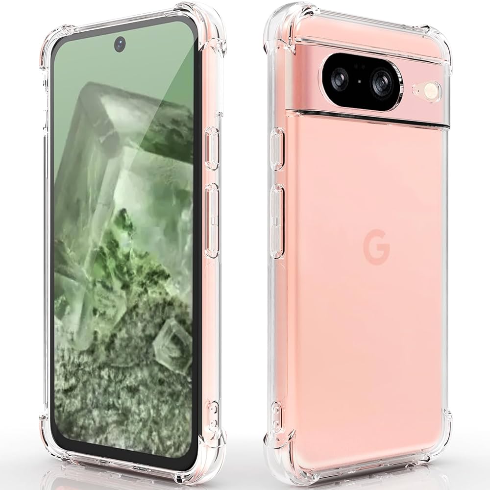 Amazon.com: Osophter for Google Pixel 8A Case: Clear Women
