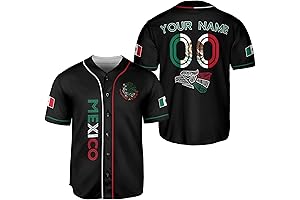Personalized Mexico Baseball Jersey: Gear Up in Style
