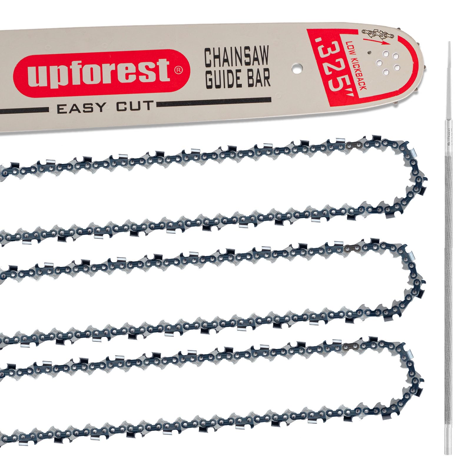 Snapklik.com : 20 Inch Chainsaw Guide Bar And Chain Combo .325" Pitch ...
