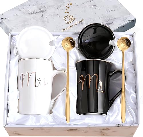 Miniatura 7 de CINHOLL Regalos de despedida de soltera, regalo de compromiso de boda, regalo para parejas, recién casados, luna de miel, novia, novio, San