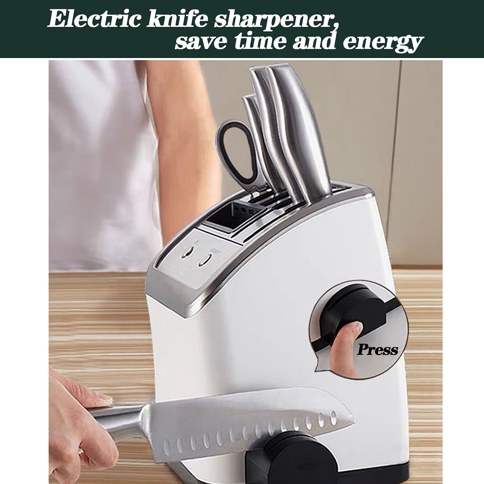 CGF- Máquina de Palillos de Tenedor de desinfección, Cuchillo de desinfección, Tabla de Cortar Ultravioleta, Palillos, Almacenamiento de Cuchillos, se Separa para una fácil Limpieza, Ahorra Espacio
