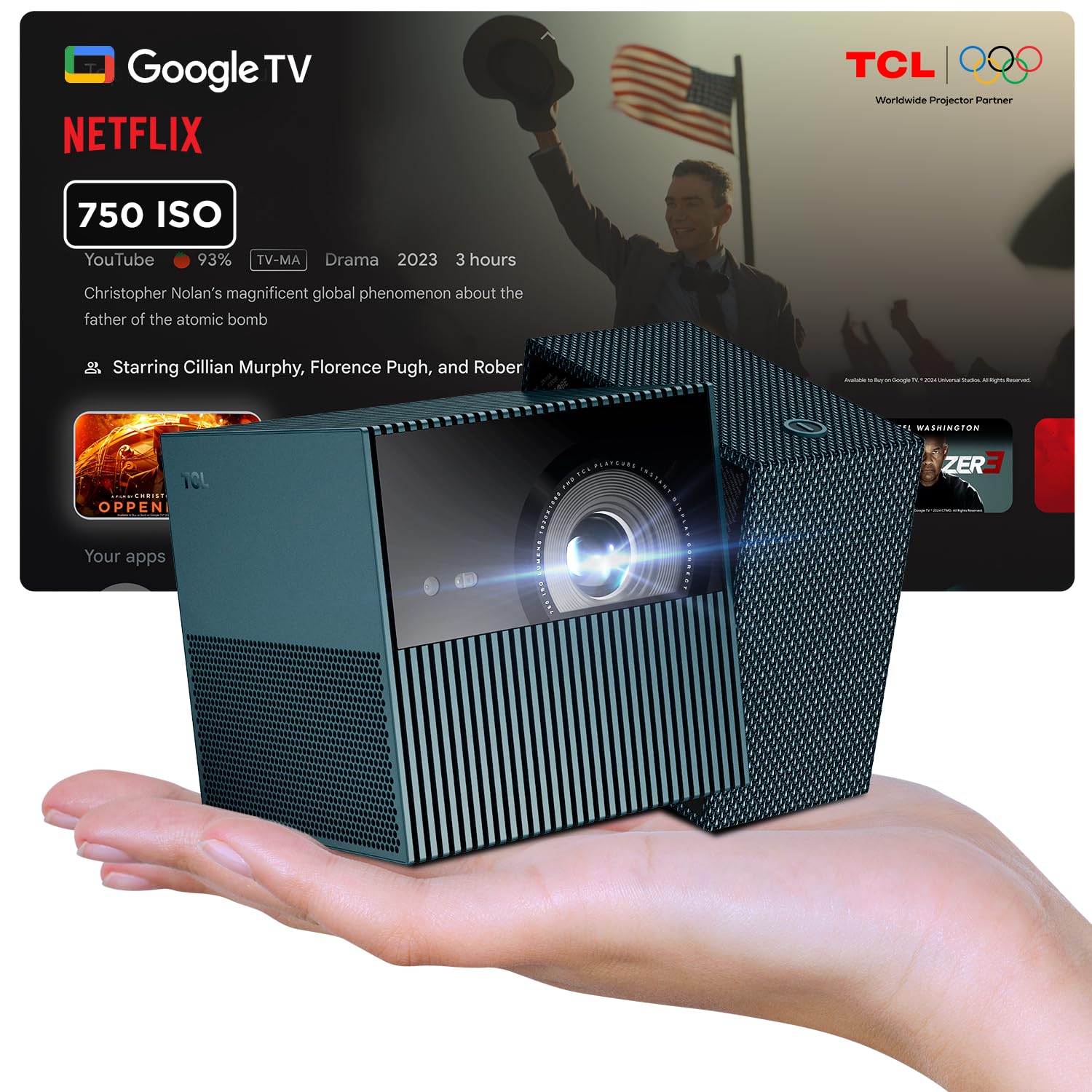 Amazon.co.jp: TCL PlayCube 750 ISO 1080P FHD DLPプロジェクター