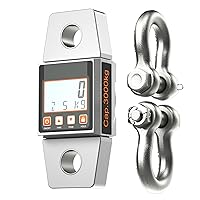 Vista 1 de Báscula digital profesional colgante de 6,613.9 lbs/6600 libras, báscula de grúa industrial resistente, báscula electrónica inteligente de alta