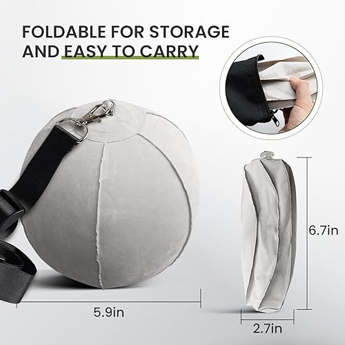 Miniatura 5 de FINGER TEN Golf Smart Ball Training Aid Impact Inflatable Balls with Air Pump Adjustable Lanyard Assist Teaching Posture Correction Trainer Aids for