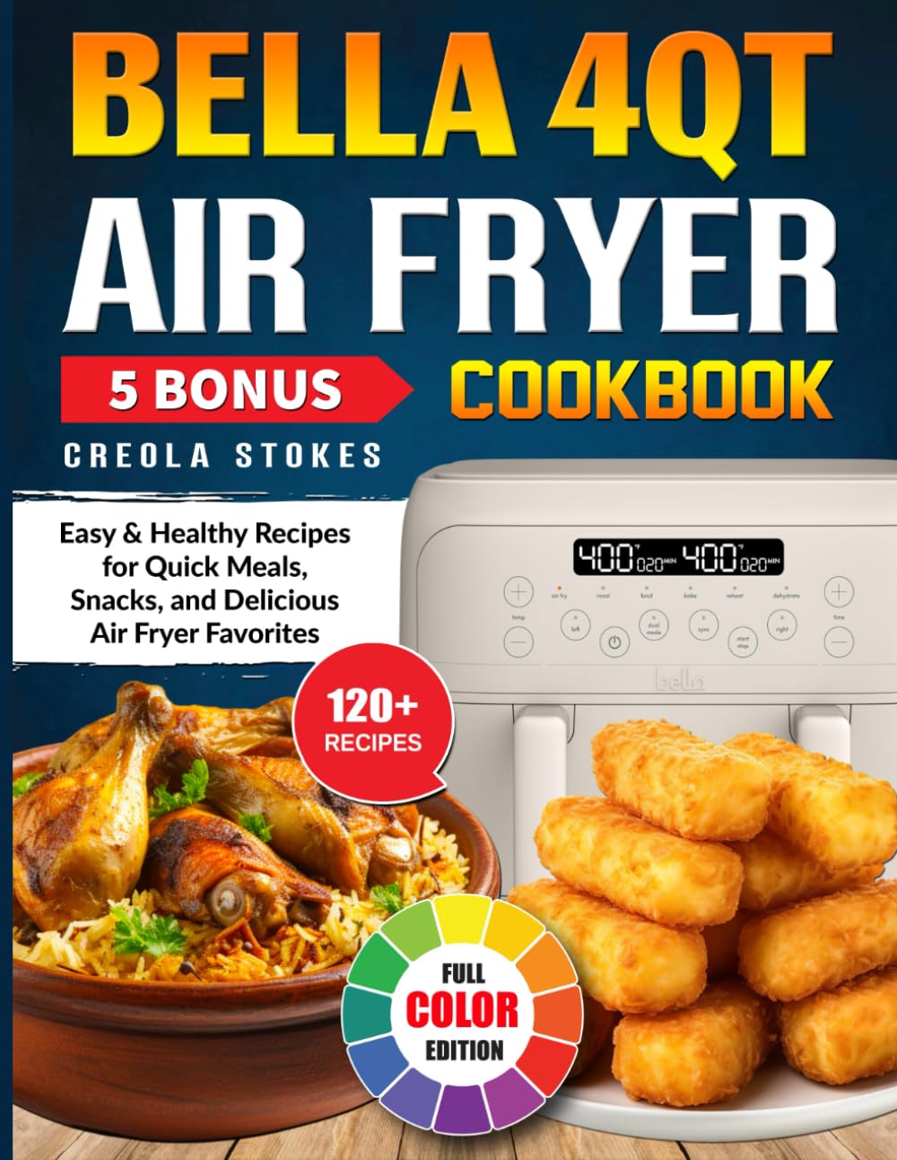 Bella 4QT Air Fryer Cookbook: Easy & Healthy Recipes for Quick Meals, Snacks, and Delicious Air Fryer Favorites
