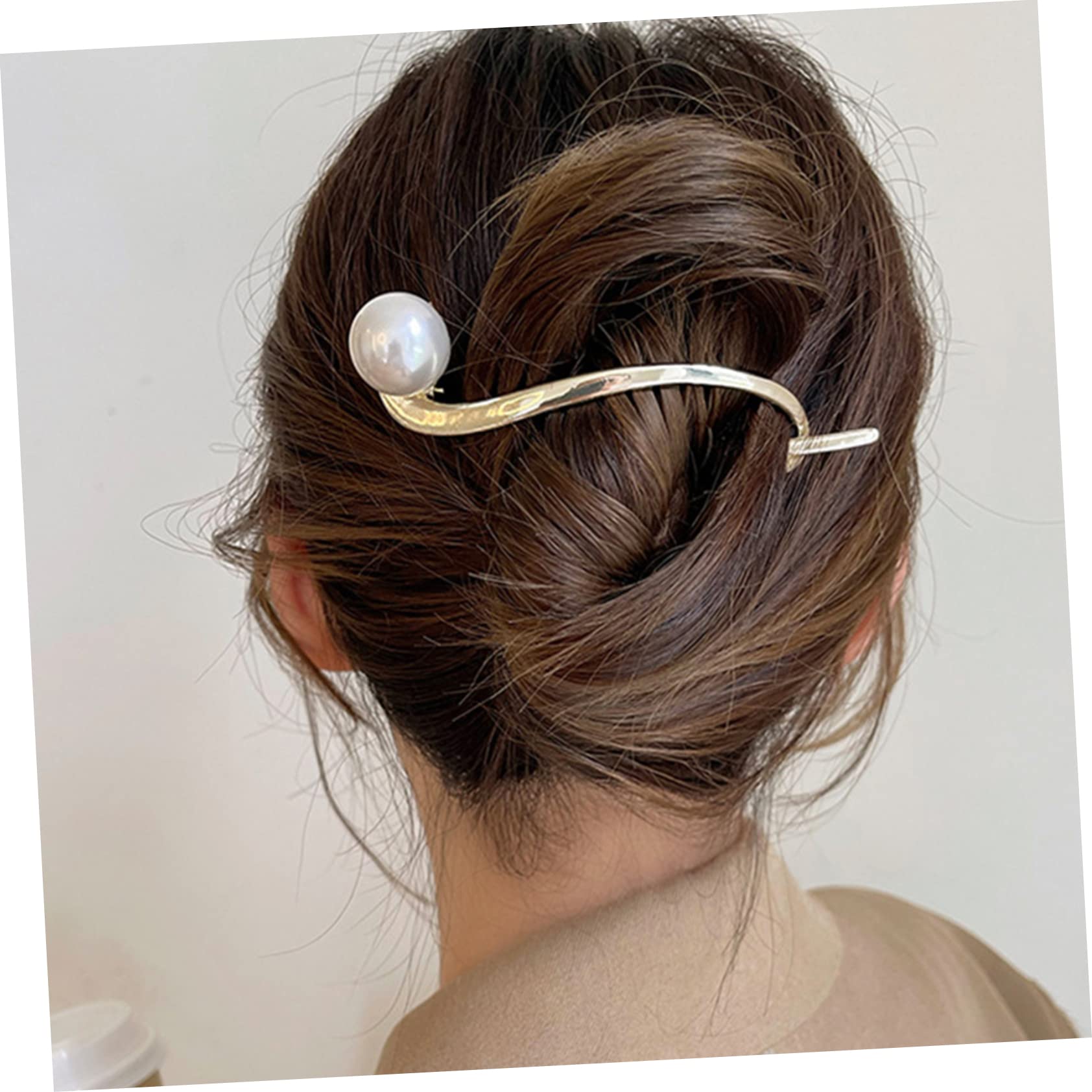 16 Pz fermaglio per con perle mollette per da donna forcina per decorativa hair clip hair pin fermagli per delicati copricapo delle ragazze Metallo