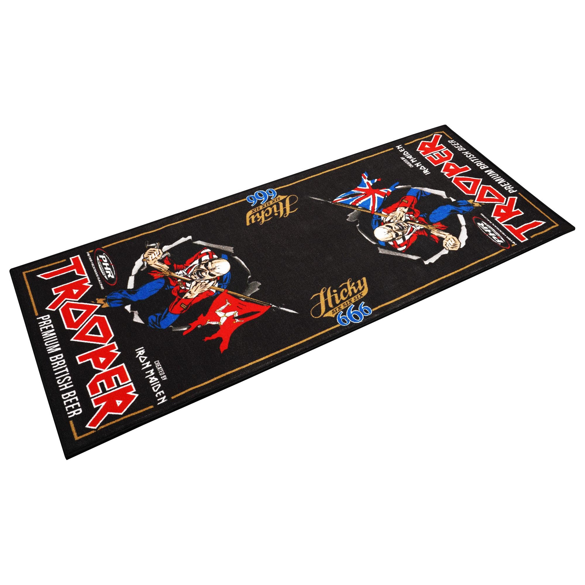 BIKETEK Tapis environnemental Moto Ltd Edition Iron Maiden Trooper Hickman Neuf