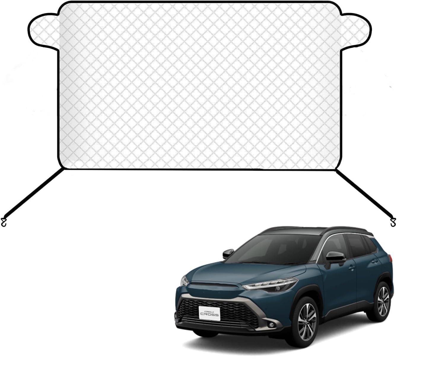 Amazon.co.jp: LOXHGP 新型 トヨタ カローラクロス 専用 サンシェード